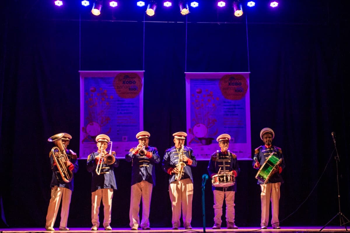 Banda Rio no palco